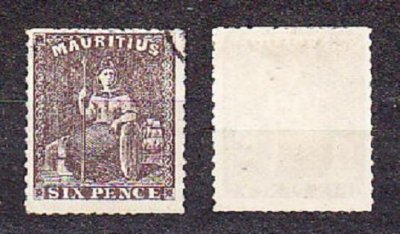 obrázok k predmetu MAURITIUS 1862, raze