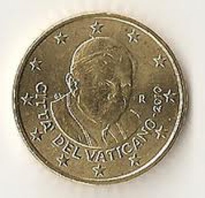 obrázok k predmetu 50 cent Vatikan 2010