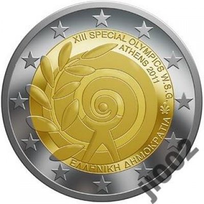 obrázok k predmetu Grécko 2011 - 2 € pa