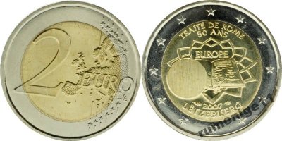 obrázok k predmetu Pamätná 2 euro Luxem