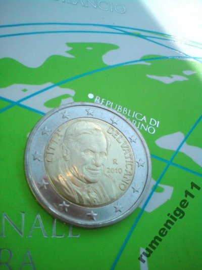 obrázok k predmetu 2 euro Vatikán 2010 