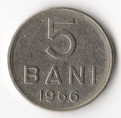 obrázok k predmetu Rumunsko 5 Bani 1966