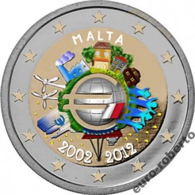 obrázok k predmetu Malta 2012  - 2 € pa