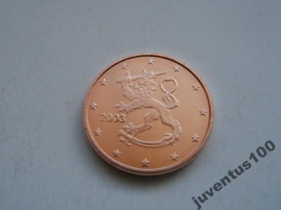 obrázok k predmetu Fínsko 1 cent 2003,U