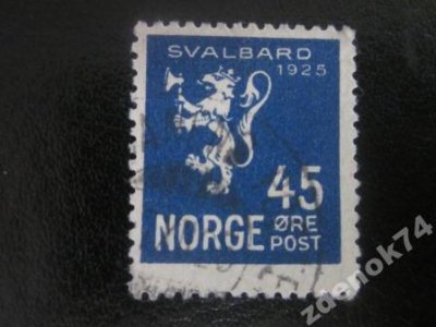 obrázok k predmetu Norsko 1925 Mi 119 r