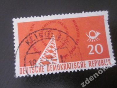 obrázok k predmetu DDR 1958 Mi 621 raze