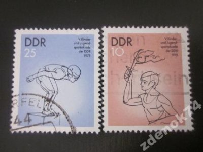 obrázok k predmetu DDR 1975 Mi 2065 a 7