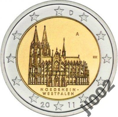 obrázok k predmetu Nemecko 2011 - 2 € p