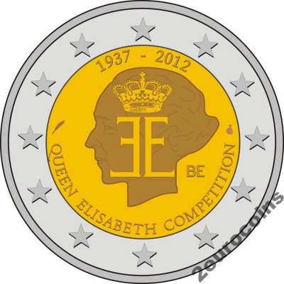 obrázok k predmetu Belgicko 2 euro 2012