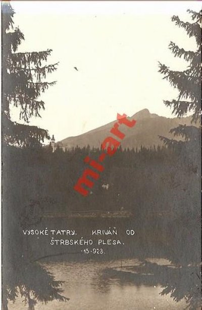 obrázok k predmetu Vysoké Tatry, Štrbsk