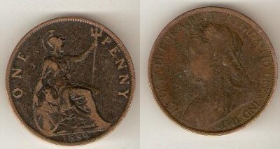 obrázok k predmetu one penny 1899