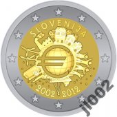 náhľad k tovaru Slovinsko 2012 TYE -
