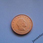 zberateľský predmet Luxembursko 1 cent 2  vyrobil aneskaceska