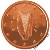 zberateľský predmet Írsko 5 cent 2002 UN  vyrobil aneskaceska