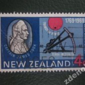 zberateľský predmet Nový Zéland 1969 Mi   vyrobil lomonosov