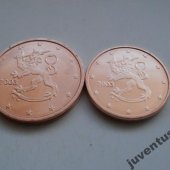 tovar Fínsko 1,2 cent 2003  vyrobil lomonosov