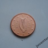 zberateľský predmet Írsko 1 cent 2002,UN  vyrobil lomonosov