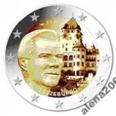 predmet 2 € pamätná minca  L  od lomonosov