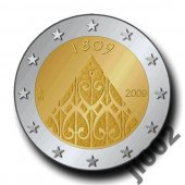 predmet Fínsko 2009 - 2 € pa  od lomonosov