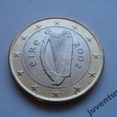 zberateľský predmet Írsko 1 € 2002,UNC k  vyrobil lomonosov