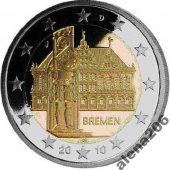 tovar 2 € pamätná minca  N  vyrobil lomonosov