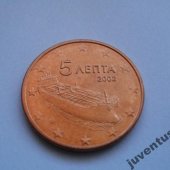 zberateľský predmet Grécko 5 cent 2002 U  vyrobil slavomir2