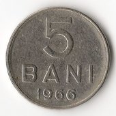 tovar Rumunsko 5 Bani 1966  vyrobil albrechtzvaltic