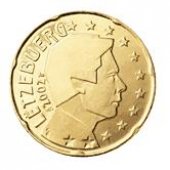 zberateľský predmet Luxembursko  20.cent  vyrobil albrechtzvaltic