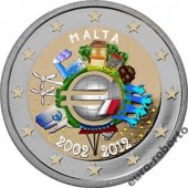 zberateľský predmet Malta 2012  - 2 € pa  vyrobil borivoj