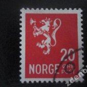náhľad k tovaru Norsko 1937 Mi 184 r