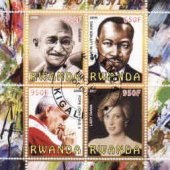 náhľad k tovaru Rwanda,Gandhi, M.L.K