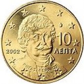 zberateľský predmet Grécko - 10.cent 200  vyrobil leopold4