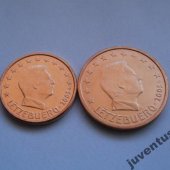 zberateľský predmet Luxembursko 1,2 cent  vyrobil jrac