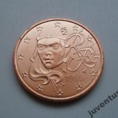 zberateľský predmet Francúzsko 2 cent 19  vyrobil jrac