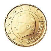 tovar Belgicko - 20.cent 2  vyrobil svatopluk