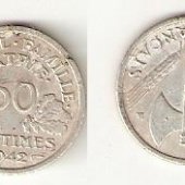 náhľad k tovaru 50 centisimes 1942