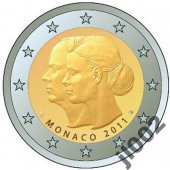 zberateľský predmet Monako 2011 - 2 € pa  vyrobil korvin