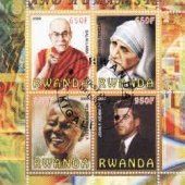 tovar Rwanda,Dalajlama,Mat  vyrobil lotrinsky