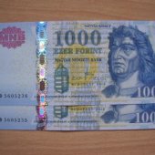 predmet Madarsko  1000 Forin  od lotrinsky