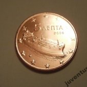 náhľad k tovaru Grécko 5 cent 2006,U